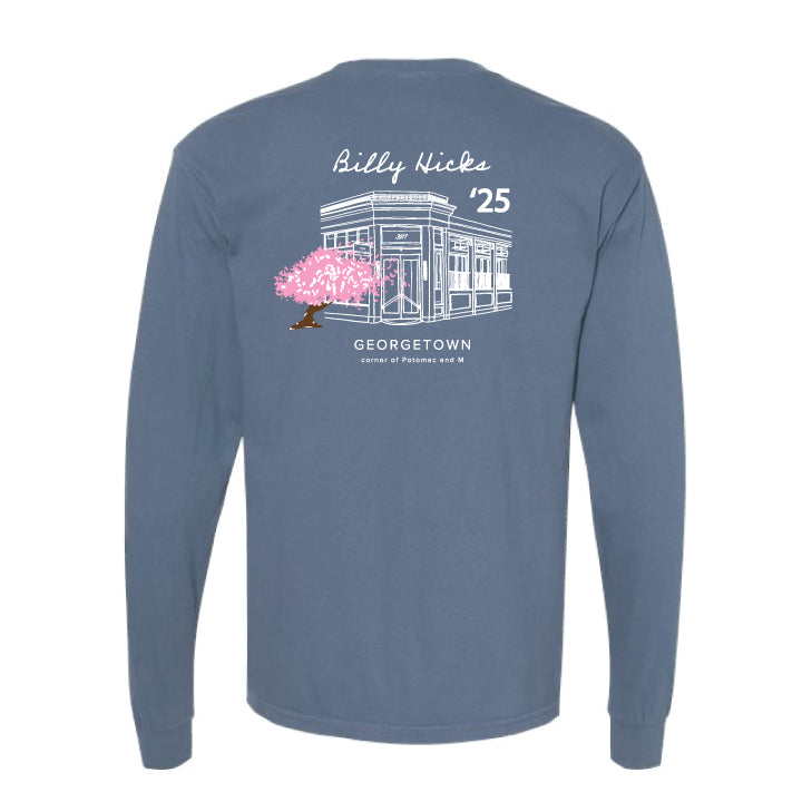 Billy Hicks Cherry Blossom Long Sleeve T-Shirt