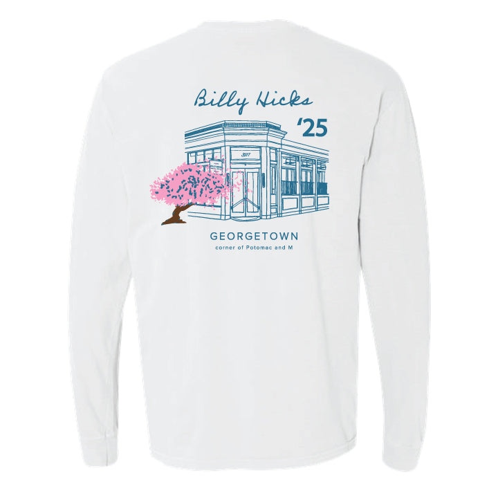 Billy Hicks Cherry Blossom Long Sleeve T-Shirt